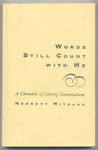 image of Words Still Count With Me: A Chronicle of Literary Conversations