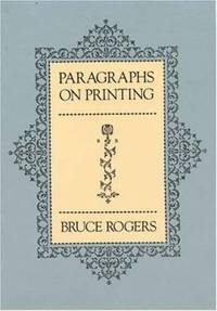 Paragraphs on Printing