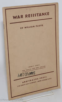 cover of War resistance