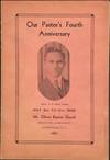 Our Pastor's Fourth Anniversary, Rev. F.D. Reid, Pastor, May 3rd to 11th, 1936, Mt. Olivet Baptist Church, Edison Ave. at Broadway, Schenectady, N.Y. [cover title]