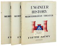 Engineer History Mediterranean Theater Fifth Army Vol I, II, and Appendices - Confidential [Three volume Set]