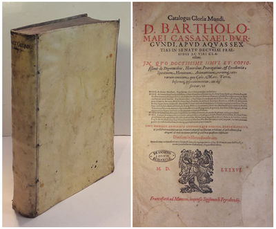 Catalogus Gloriae Mundi D. Bartholomaei Cassanei.…