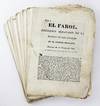 El Farol. Periodico Semanario de la Puebla de Los Angeles en el Imperio Mejicano