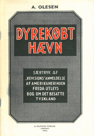 Dyrekøbt hævn. Særtryk af 
