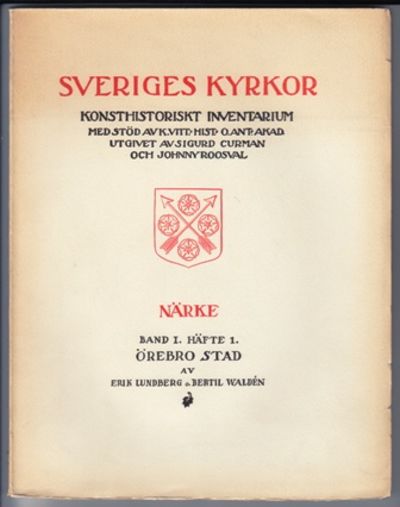 Örebro stads kyrkor. [Närke.]