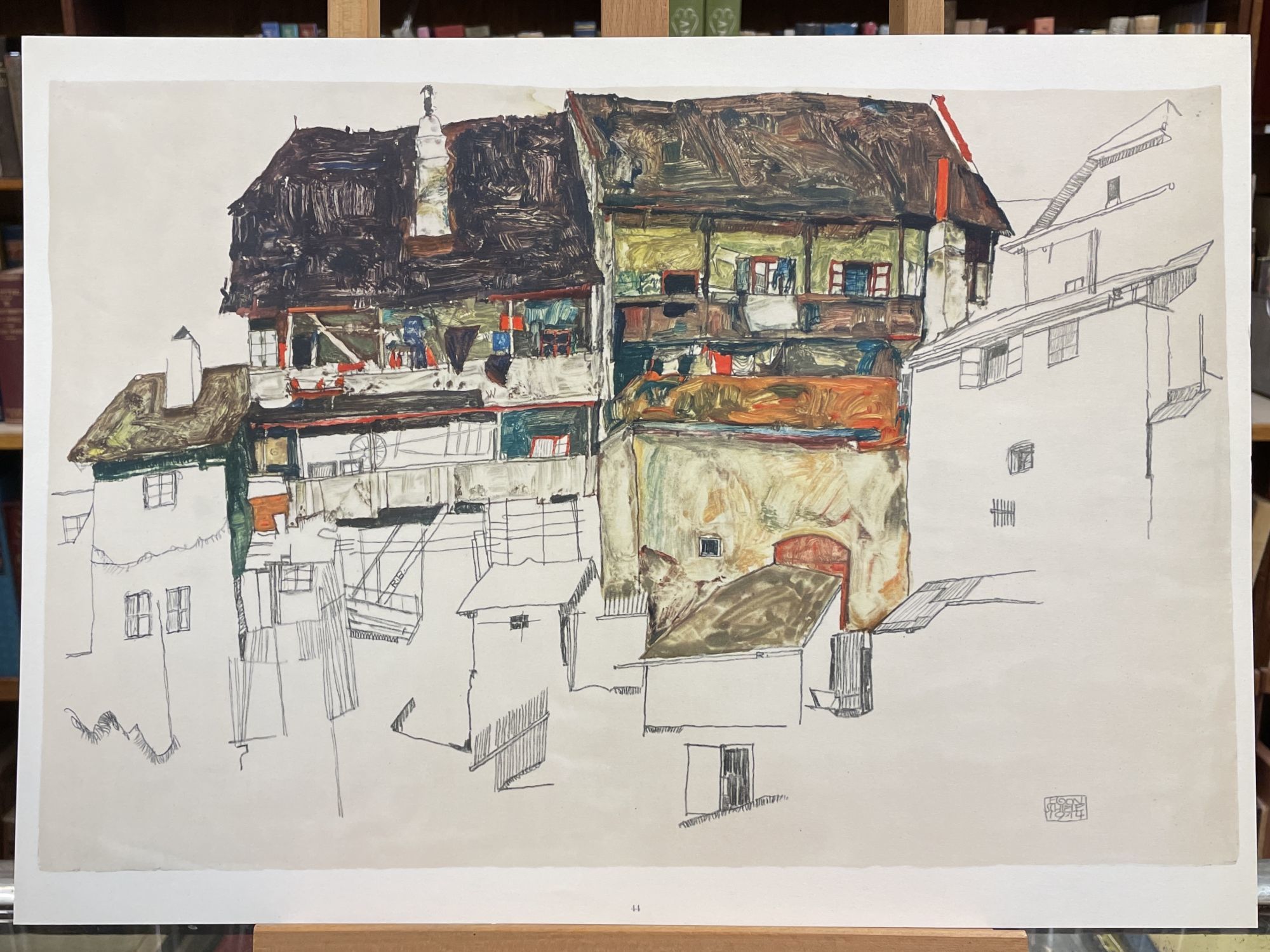 Egon Schiele: Aquarelle und Zeichnungen, 1968 - Biblio