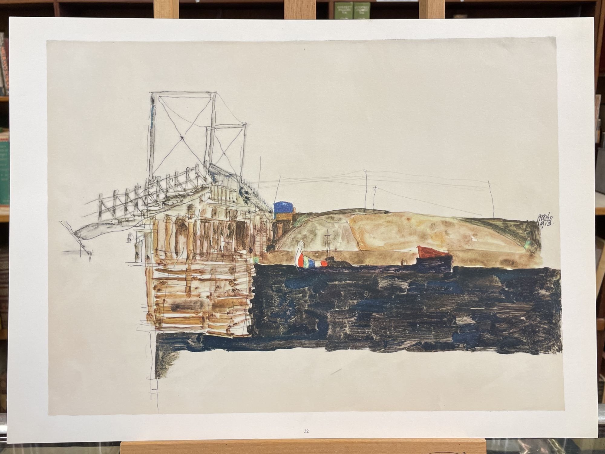 Egon Schiele: Aquarelle und Zeichnungen, 1968 - Biblio