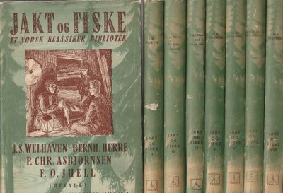 Jakt og Fiske. Et norsk klassiker bibliotek.…