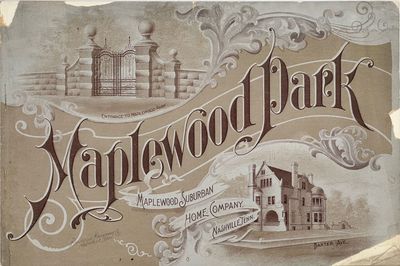 MAPLEWOOD PARK [cover title]