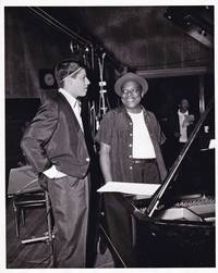 Cinderfella (Original photograph of Jerry Lewis and Count Basie on the set of the 1960 film) by Jerry Lewis (starring, producer); Frank Tashlin (director, screenwriter); Mal Bulloch (photographer); Ed Wynn, Judith Anderson, Henry Silva (starring) - 1960