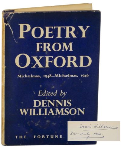 Poetry from Oxford: Michaelmas, 1948 - Michaelmas, 1949 (Signed First Edition)