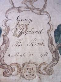 1788 ORIGINAL MANUSCRIPT DUAL PURPOSE BOOK: CIPHERING AND COMPLEX  MATHEMATICS WITH NAUTICAL AND NAVIGATIONAL EXERCISES AND OBSERVATIONS  HANDWRITTEN BY AN ADVANCED SCHOLAR BEAUTIFULLY EXECUTED