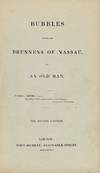 View Image 5 of 7 for  Bubbles from the Brunnens of Nassau (two copies, the first edition, and the second edition, publish... Inventory #6603