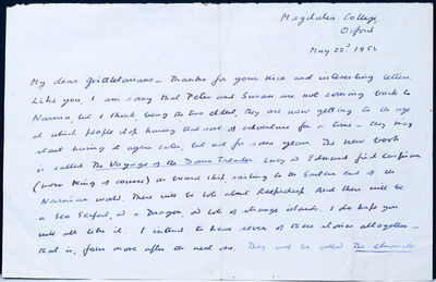Autograph Letter Signed