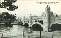 Japan β The Fine sight of Dam in the River Dojima, Osaka, unused Postcard