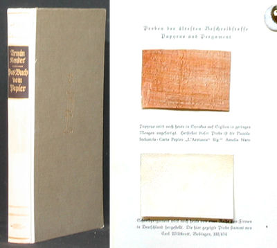Das Buch vom Papier.