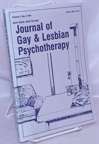 Journal of Gay & Lesbian Psychotherapy: vol. 1, #4, 1991