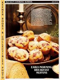 image of McCall's Cooking School Recipe Card: Breads 44 - Cranberry Muffins : Replacement McCall's Recipage or Recipe Card For 3-Ring Binders : McCall's Cooking School Cookbook Series