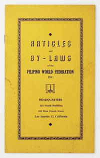 Articles and By-Laws of the Filipino World Federation Inc