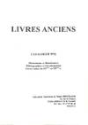Catalogue no.11/n.d. : Humanisme et Renaissance, Bibliographies et Documentation, Livres Variés Du XVe Au XXe Siècle.