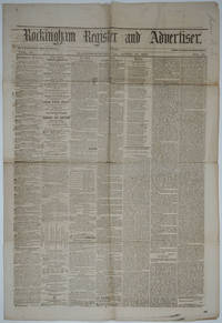 Capture of Fort Sumter, in Rockingham Register and Advertiser. Newspaper by [Civil War; Confederate] - 1861