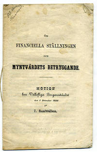 Om financiella ställningen och myntvärdets…