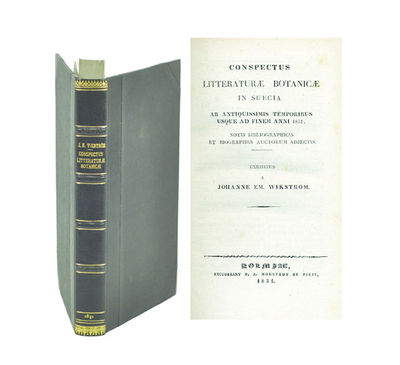 Conspectus litteraturæ botanicæ in Suecia. Ab…