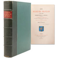 cover of Les Relieurs Francais (1500-1800). Biographie Critique et Anecdotique Precedee de l'Histoire de la Communaute des Relieurs et Doreurs de Livres de la Ville de Paris et d'une Étude sur les Styles de Reliure