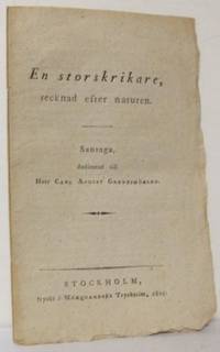 En storskrikare, tecknad efter naturen. Sansaga,…