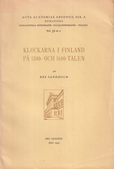 Klockarna i Finland på 1500- och 1600-talen.…