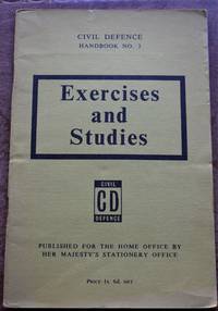 image of CIVIL DEFENCE HANDBOOK No.3 Exercises And Studies
