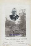 American Poet James Whitcomb Riley Writes And Signs An Excerpt From His Poem The Old Swimming Hole