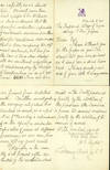 Autograph letter signed to Latimer Clark