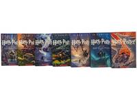 Harry Potter Seven Volume Paperback Set: Harry Potter and the Sorcerer's Stone; Harry Potter and the Chamber of Secrets; Harry Potter and the Prisoner of Azkaban; Harry Potter and the Goblet of Fire; Harry Potter and the Order of the Phoenix; Harry Potter and the Half-Blood Prince; Harry Potter and the Deathly Hallows