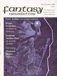 image of FANTASY NEWSLETTER DECEMBER 1981 VOL. 4 NO. 12, WHOLE #43