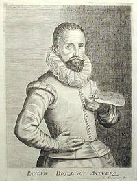 image of Engraved Portrait of Flemish artist Paul Brill (1554-1626) by Esme de Boulonois