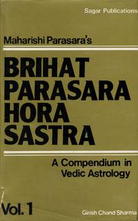 Maharshi Parasara&#039;s Brihat Parasara Hora Sastra [2 Volume Set] de SHARMA, GIRISH CHAND, Editor and Translator - 1995