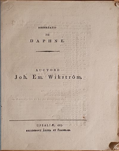 Dissertatio de Daphne.