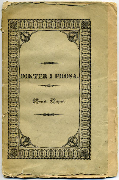 Dikter i prosa. Swenskt original.