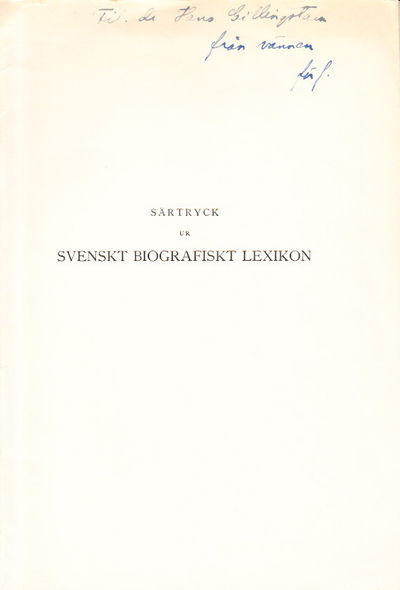 Fehman, Thomas. Särtryck ur Svenskt biografiskt…