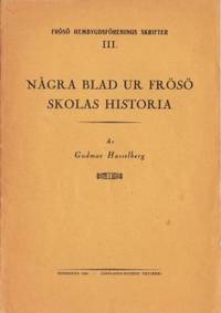 Några blad ur Frösö skolas historia.