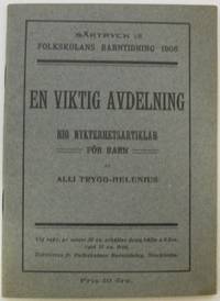 En viktig avdelning. Nio nykterhetsartiklar för…