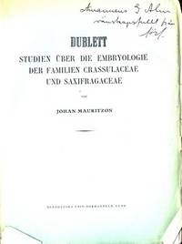 Studien über die Embryologie der Familien…