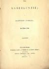 THE GABERLUNZIE: A SCOTTISH COMEDY