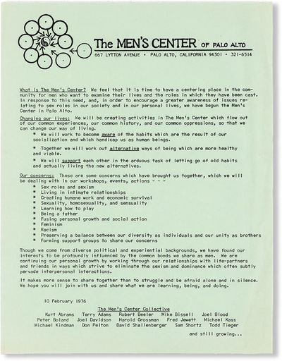 The Men's Center of Palo Alto