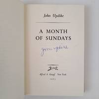 A MONTH OF SUNDAYS [Signed]