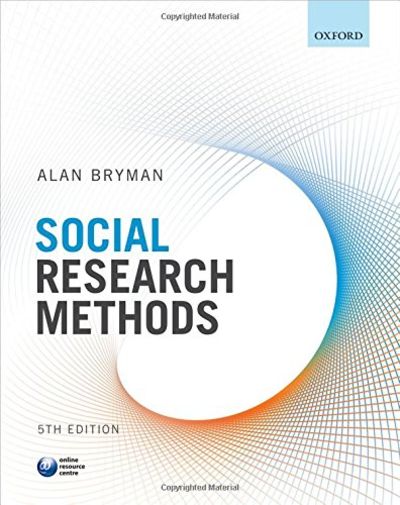 Social Research Methods by Alan Bryman | Paperback | 2016-02