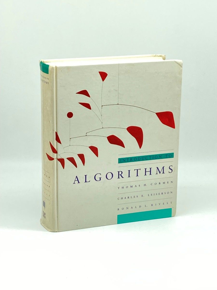 Introduction to Algorithms by Cormen, Thomas H Hardcover 1990 MIT Press 9780070131439