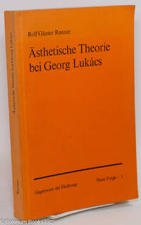 cover of Ästhetische theorie bei Georg Lukács, neue folge 1