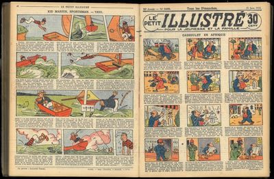 Le petit illustré. Pour la jeunesse et la famille. Tous les Dimanches. 30e Année. (photo 2)